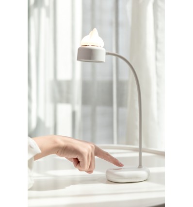 Lampe Duo sans fil chat Blanche