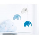 Mobile 3 éléphants bleus - Flensted