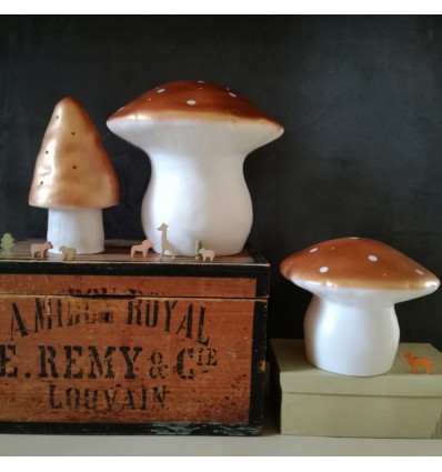 Lampe veilleuse champignon Cuivre (M) - Egmont Toys