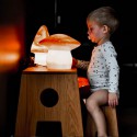 Lampe veilleuse champignon Cuivre (M) - Egmont Toys