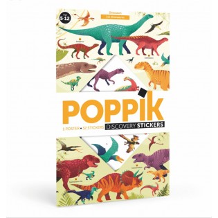 Poster & stickers Dinosaures - Poppik 2