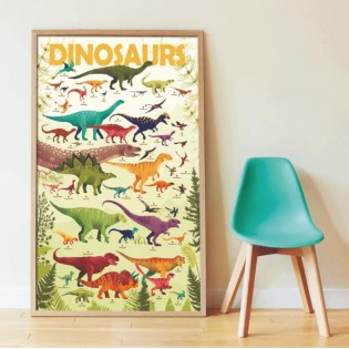 Poster & stickers Dinosaures - Poppik