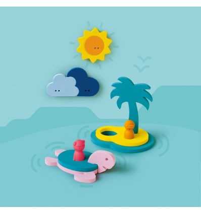 Puzzle de bain L'île aux Trésors - Quutopia