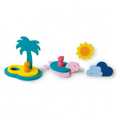 Puzzle de bain L'île aux Trésors - Quutopia