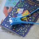 Lampe de lecture LED multifonctions bleue