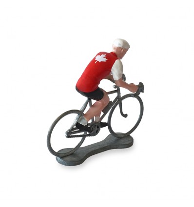 Figurine cycliste Canada - Bernard & Eddy