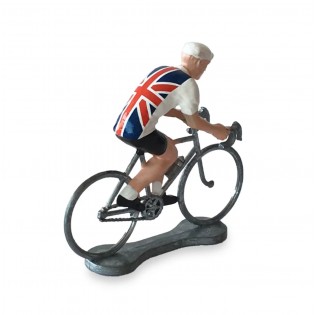Figurine cycliste Grande-Bretagne - Bernard & Eddy