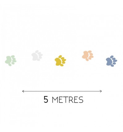 Stickers frise Steps Pattes d'Ours - Mimilou