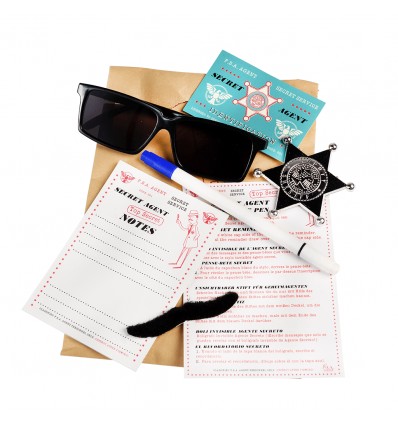 Kit d'espionnage agent secret - Rex