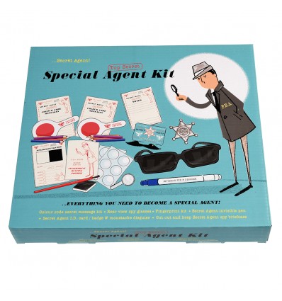 Kit d'espionnage agent secret - Rex