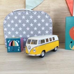 Van Volkswagen Jaune à friction