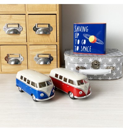 Van Volkswagen Bleu à friction