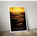 Affiche NASA - Mission Titan