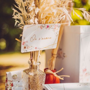 Vase rétro en verre - Gravure Ancienne Carré 2