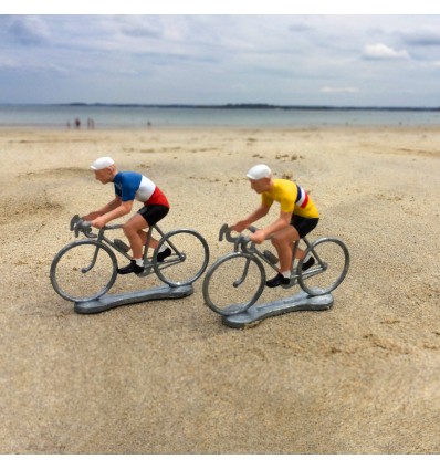 Coffret 3 cyclistes Tour de France - Bernard & Eddy