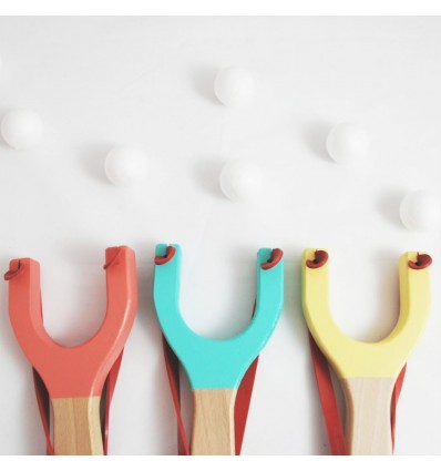 Lance-pierre corail en bois - Me & Mine