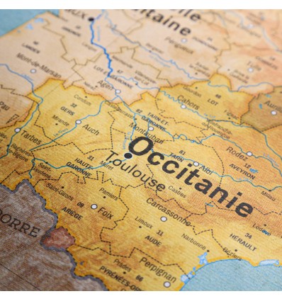 Carte de France - Pappus Editions