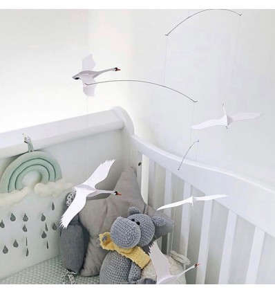 Mobile cygnes Flensted 