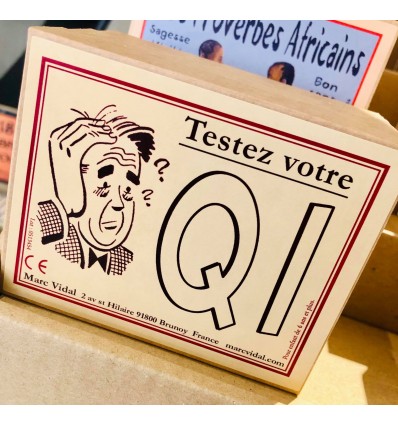 Testez votre Q I Marc Vidal