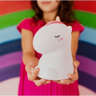 Veilleuse souple Licorne blanche - Little L 2