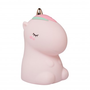 Veilleuse souple Licorne Rose - Little L 2
