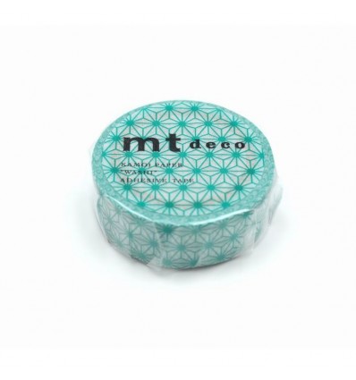 Masking Tape Asanoha vert