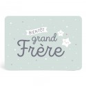 Carte "Bientôt grand frère" - Zü (zu)