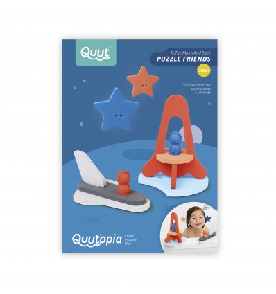 Puzzle de bain Cap sur la Lune - Quutopia