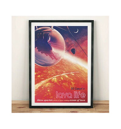 Affiche NASA - Cancri Lova Life
