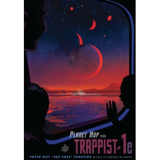 Affiche NASA - Trappist 1er 2