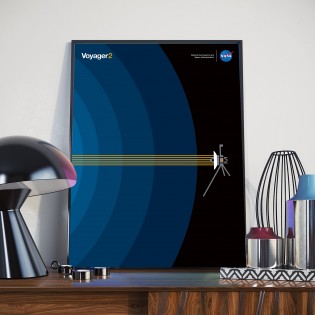 Affiche NASA - Voyager 2