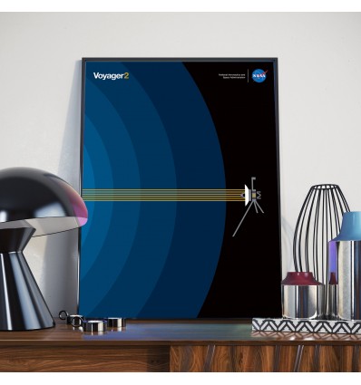 Affiche NASA - Voyager 2
