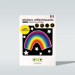 Sticker réfléchissant Arc-en-Ciel - Rainette 2