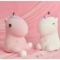 Veilleuse souple Licorne Rose - Little L