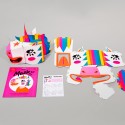 Masque 3D en carton Licorne - Omy