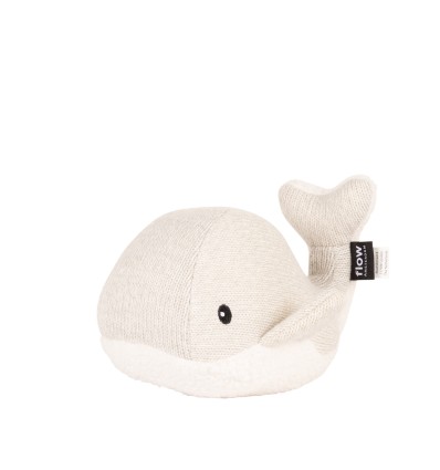 Peluche Bruits Blancs baleine grise - Flow