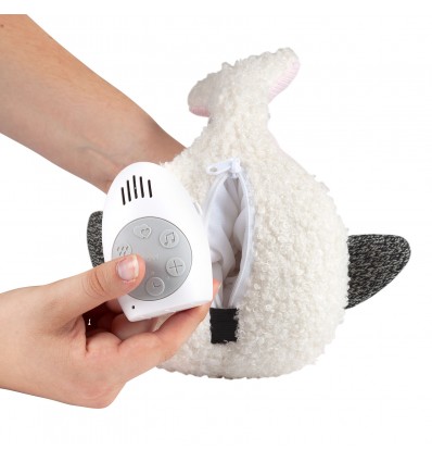 Peluche Bruits Blancs baleine grise - Flow