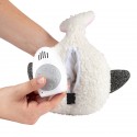 Peluche Bruits Blancs baleine grise - Flow