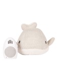 Peluche Bruits Blancs baleine grise - Flow