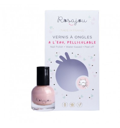 Vernis à ongles Ballerine pelliculable avec étui - Rosajou