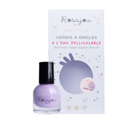 Vernis à ongles Lavande pelliculable avec étui - Rosajou