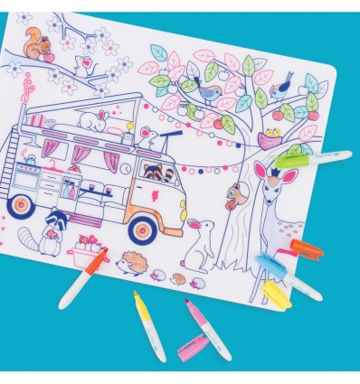 Set de table silicone Dream Van - Super Petit