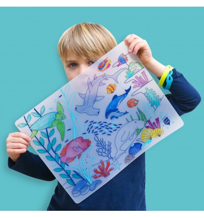 Set de table silicone Barrière de Corail - Super Petit