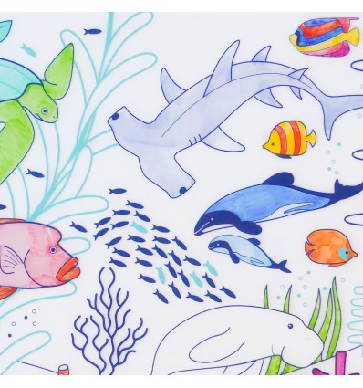 Set de table silicone Barrière de Corail - Super Petit