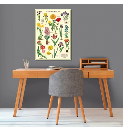 Affiche Bulbes du Jardin - Cavallini & Co
