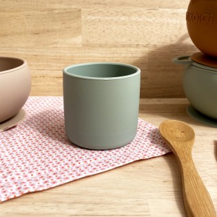 Gobelet en silicone Tilleul - Minikoioi