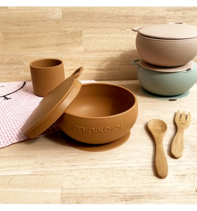 Gobelet en silicone Caramel - Minikoioi