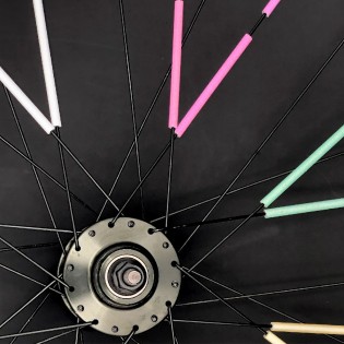Réflecteurs pour rayons de vélo Multicolores - Rainette 2