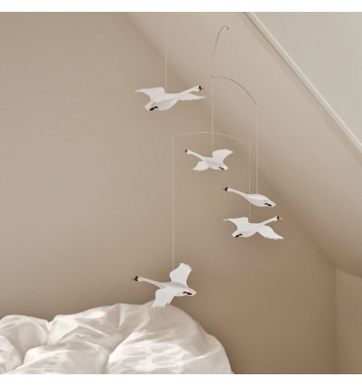 Mobile cygnes Flensted 