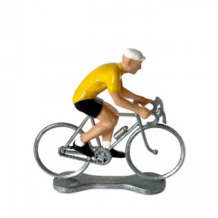 Figurine cycliste Coureur Maillot Jaune - Bernard & Eddy